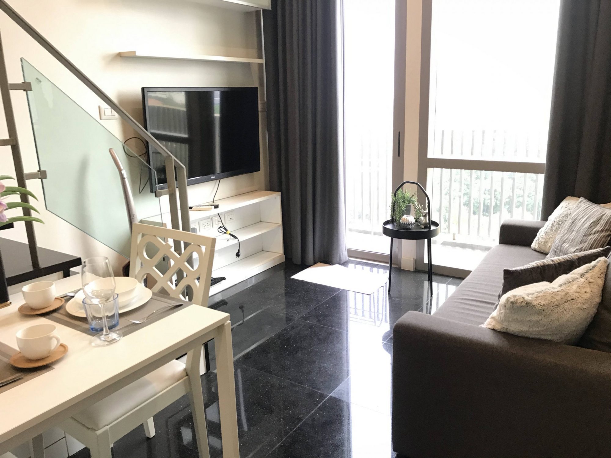 For rent at ASHTON MORPH 38 Type Duplex 1 Bedroom 35,000THB/month Fully furnished PROP000183