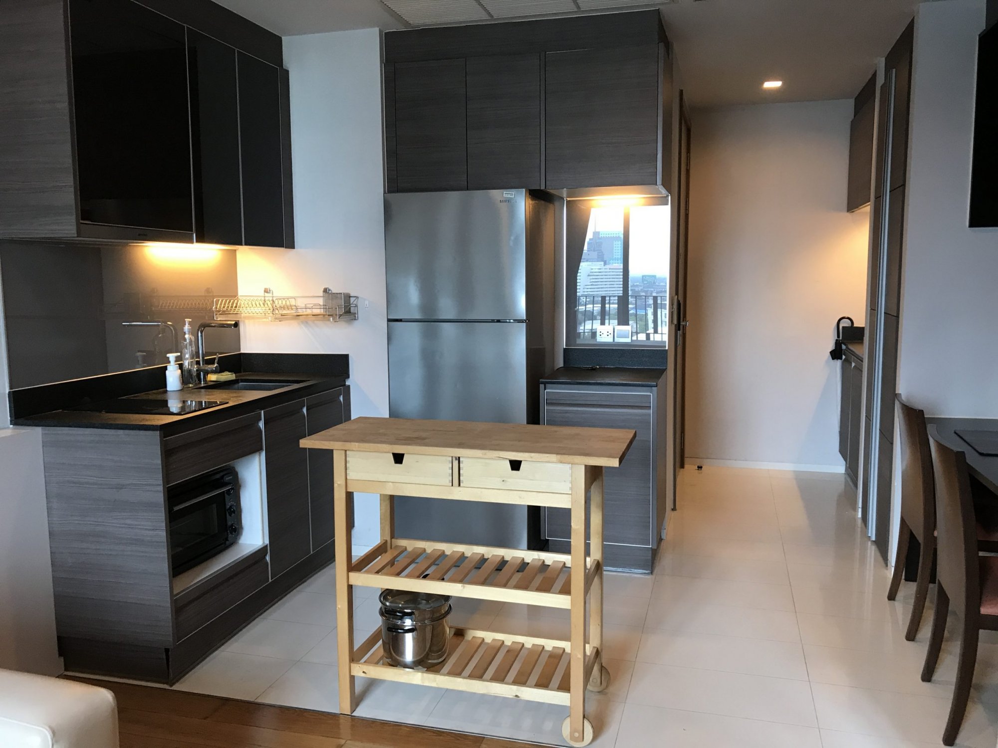 Keyne by Sansiri ให้เช่า! ในราคาเพียง 40,000บาท/เดือน 1 ห้องนอน 1 ห้องน้ำ 47ตรม. ชั้นสูง++ วิวสวย ใกล้ BTS ทองหล่อ เฟอร์นิเจอร์ครบพร้อมเข้าอยู่ PROP000219