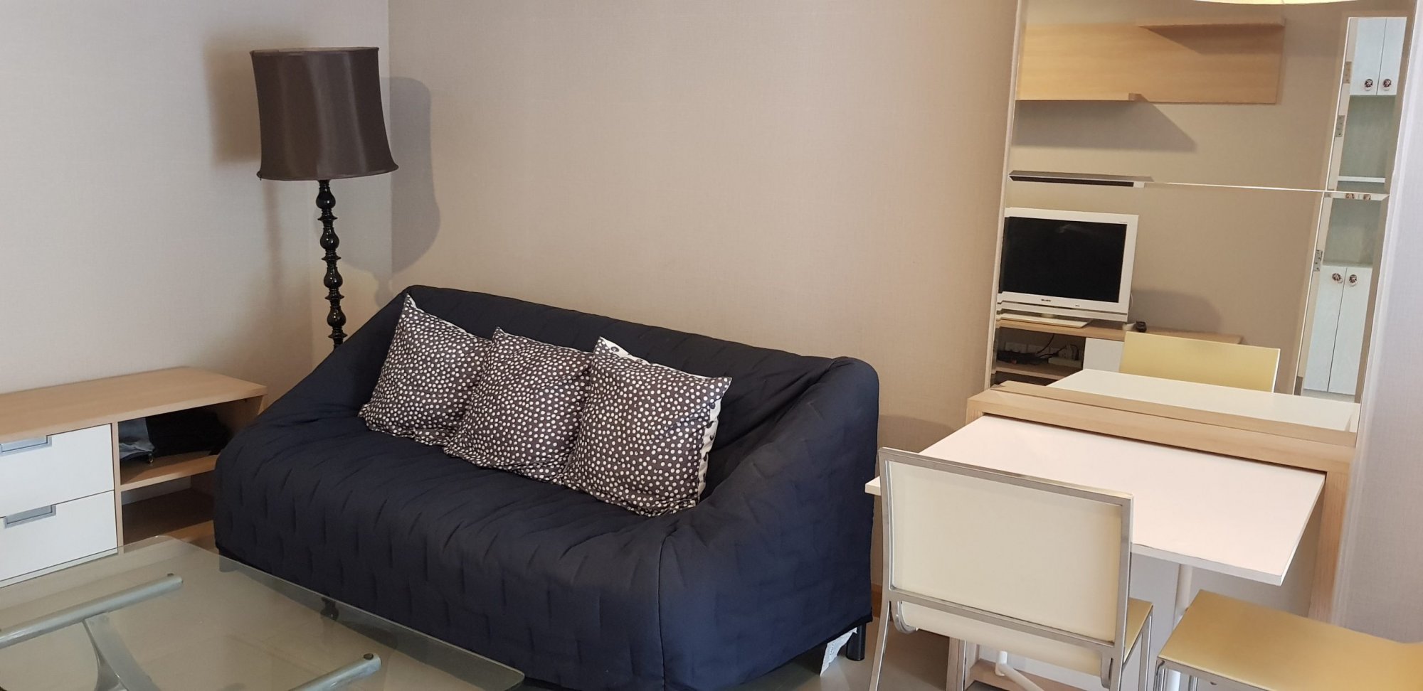 ให้เช่า The Link Sukhumvit 50 1 ห้องนาน 43 ตรม ใกล้ BTS อ่อนนุช เพียง 15,000 บาท/เดือน เฟอร์นิเจอร์ครบพร้อมเข้าอยู่ (PROP000226)