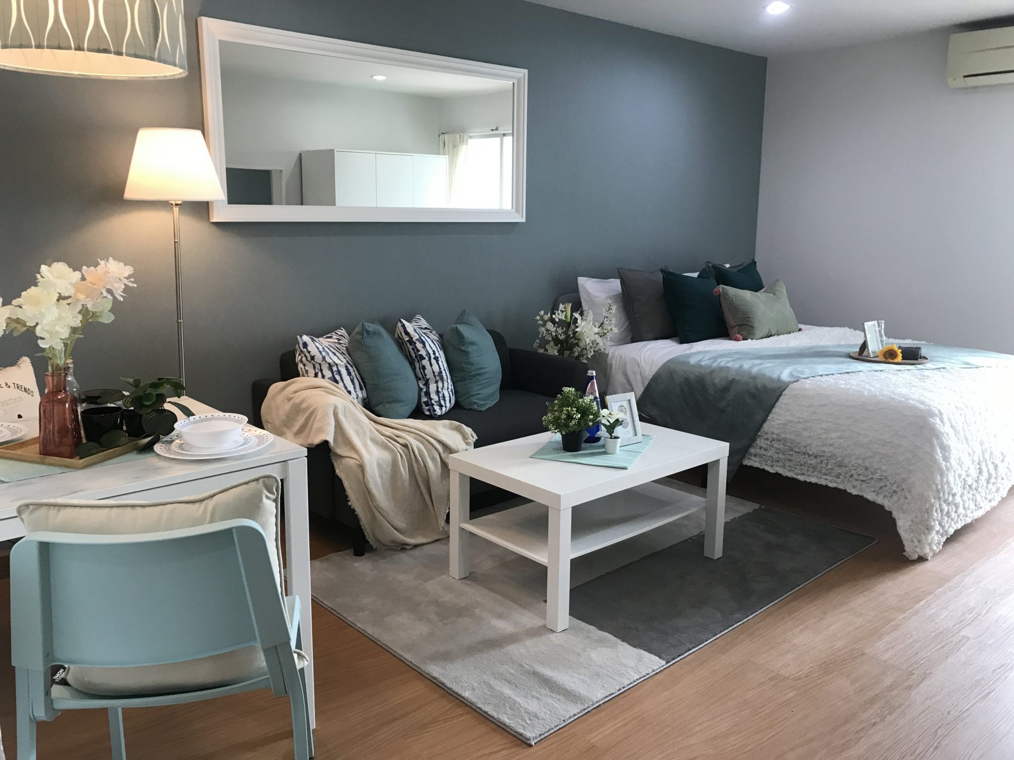 ขายด่วน คอนโด รีเจ้นท์โฮม 4 ขนาด 30 ตร.ม. ชั้น 5 1 กม. ถึง BTS อ่อนนุช เพียง 1.35 ล้านบาท