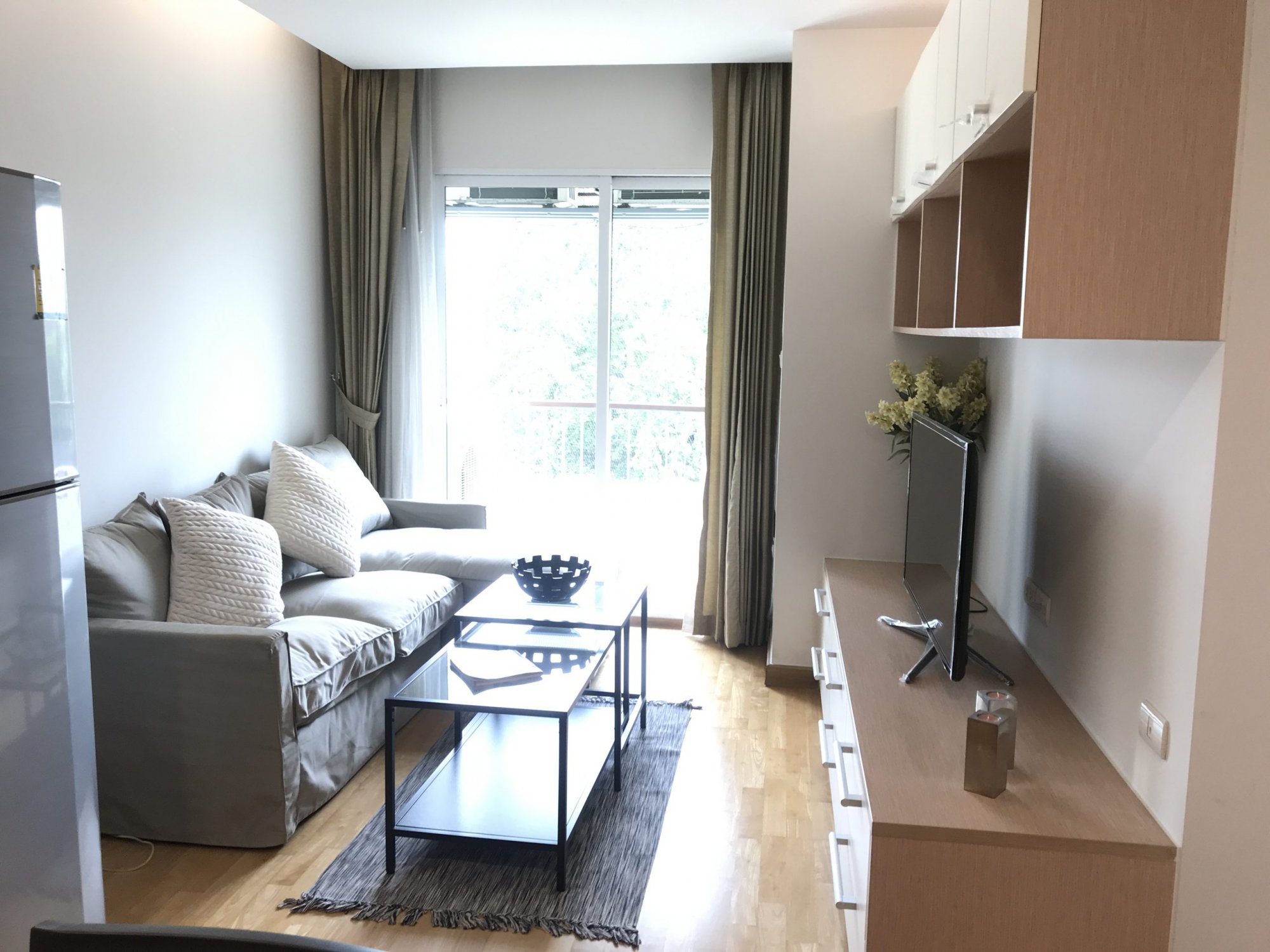 ให้เช่า! Residence 52 2 ห้องนอน 60 ตรม. ใกล้ BTS อ่อนนุช เพียง 23,000บาท/เดือน เฟอร์นิเจอร์ครบพร้อมเข้าอยู่ PROP000281