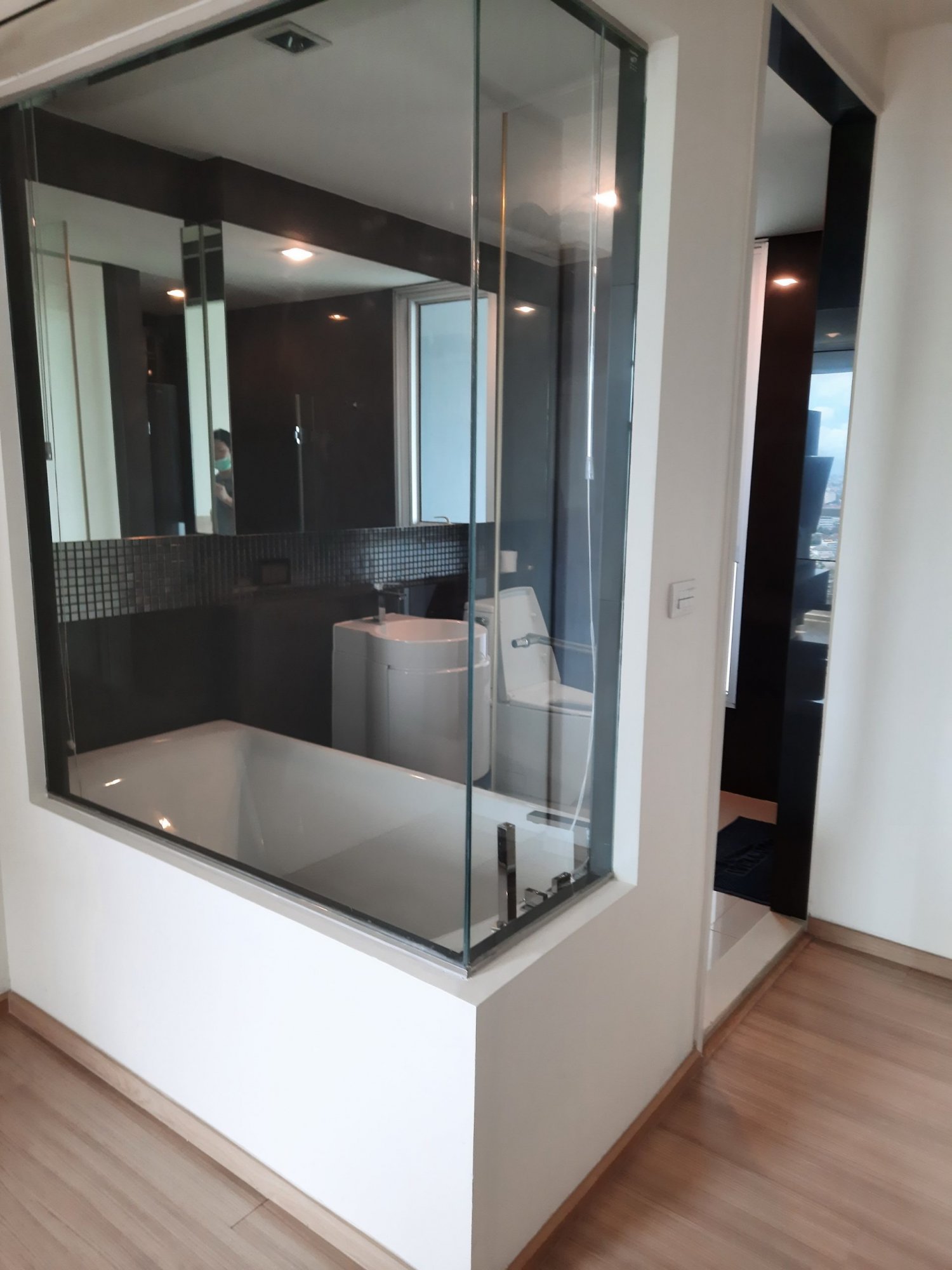 For rent at Rhythm Sukhumvit 50 2 Bedroom 2 Bathroom 45000THB/month Fully furnished (can negotiate) PROP000287