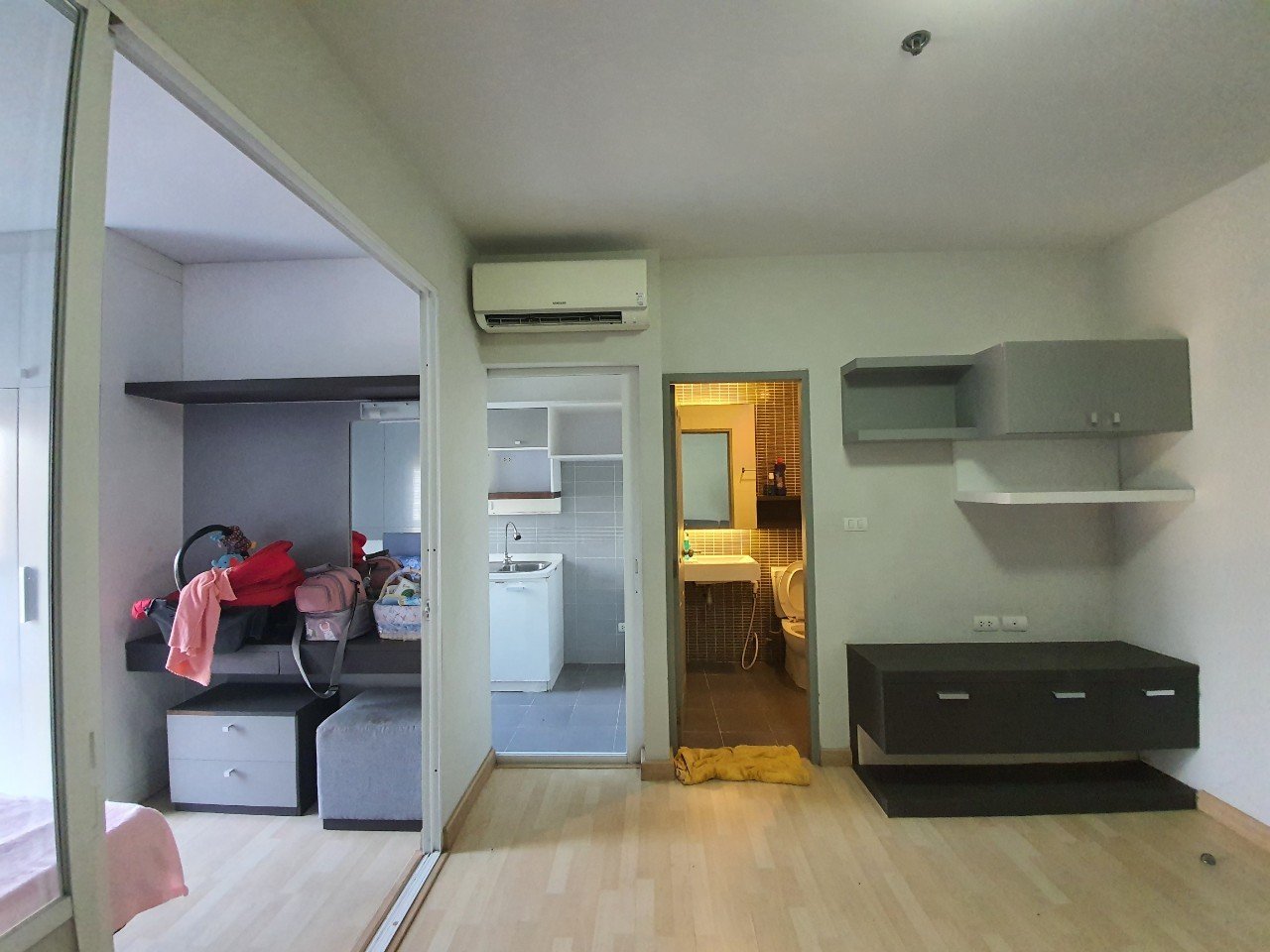 ขายคอนโด The leaf พัฒนาการ ชั้น 16 แบบ 1 Bed ขนาด 30.25ตร.ม ราคา 1.85MB