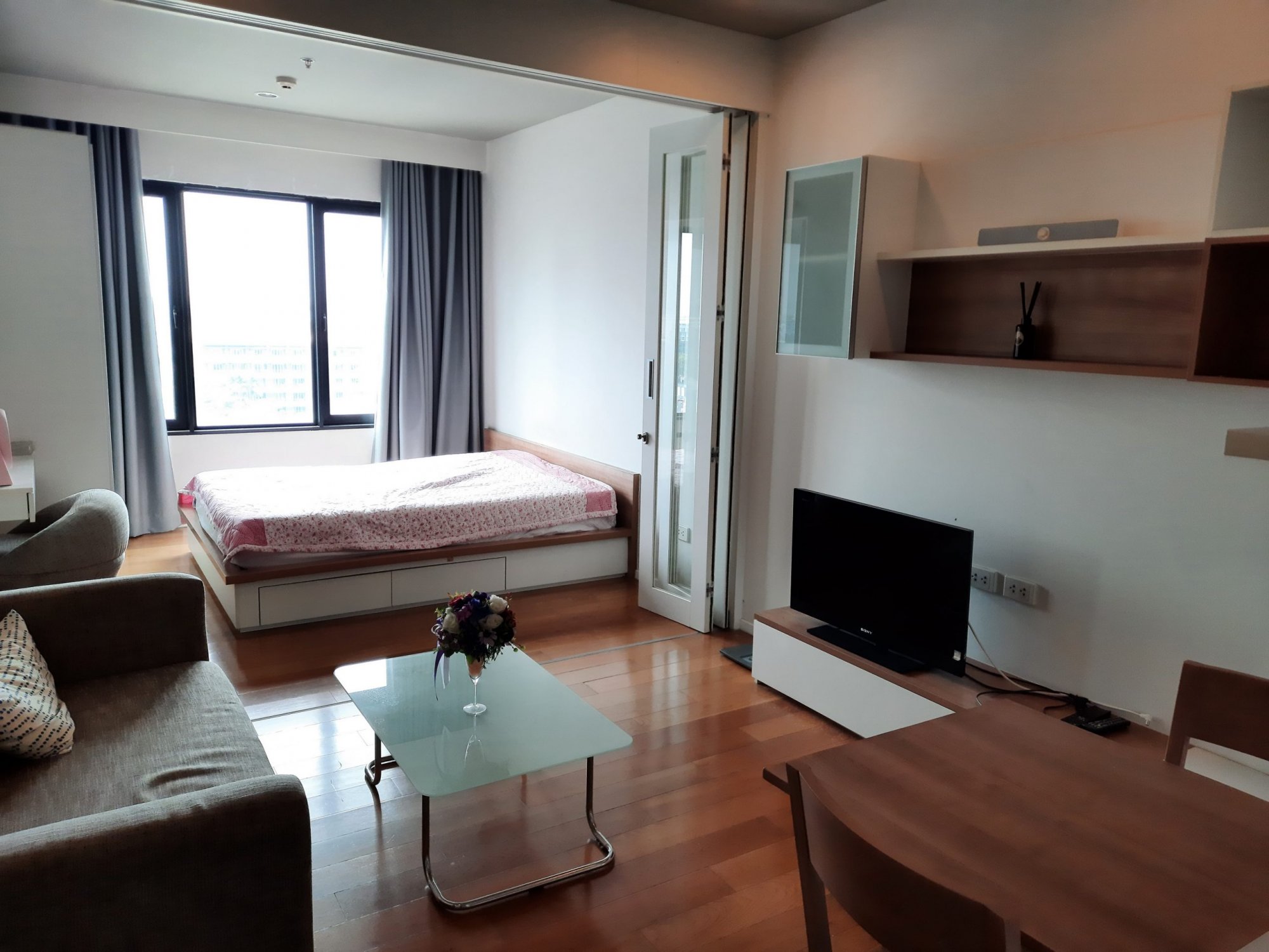 For rent at Blocs 77 1 Bedroom 1 Bathroom 15,000THB/month Fully furnished (can negotiate) PROP000331