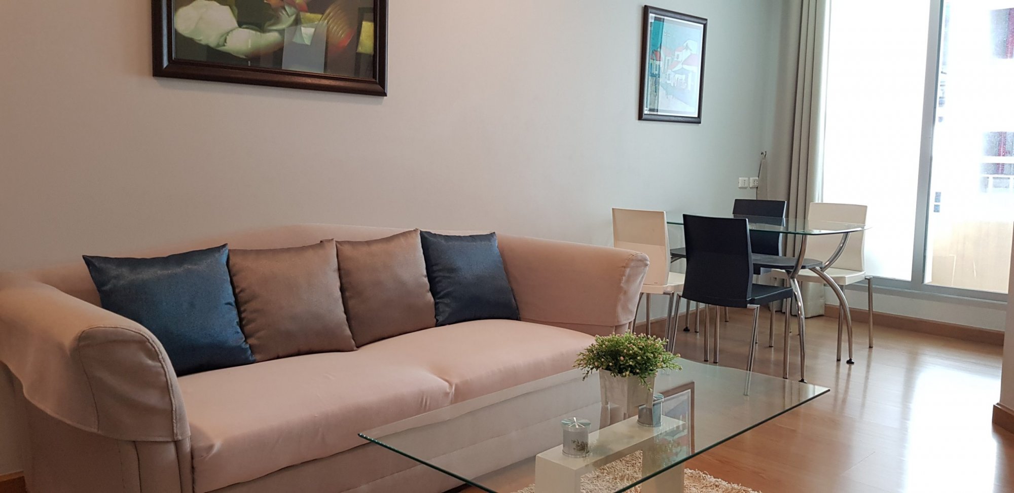 ปล่อยเช่า! The Address Sukhumvit 42 ในราคาเพียง 25,000บาท/เดือน 1 ห้องนอน 1 ห้องน้ำ 45ตรม. ห้องใหญ่อยู่สบาย ใกล้ BTS เอกมัย เฟอร์นิเจอร์ครบพร้อมเข้าอยู่ PROP000351
