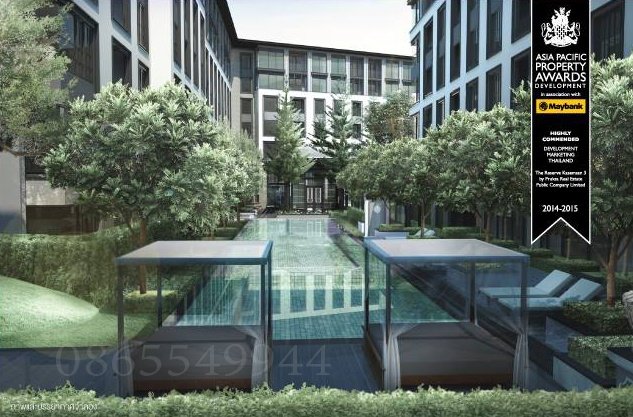 ให้เช่า คอนโด The Reserve Kasemsan 3 สยาม 1 นอน (39ตรม.) ใกล้ BTS สนามกีฬาแห่งชาติ มาบุญครอง สยามพารากอน (Owner)