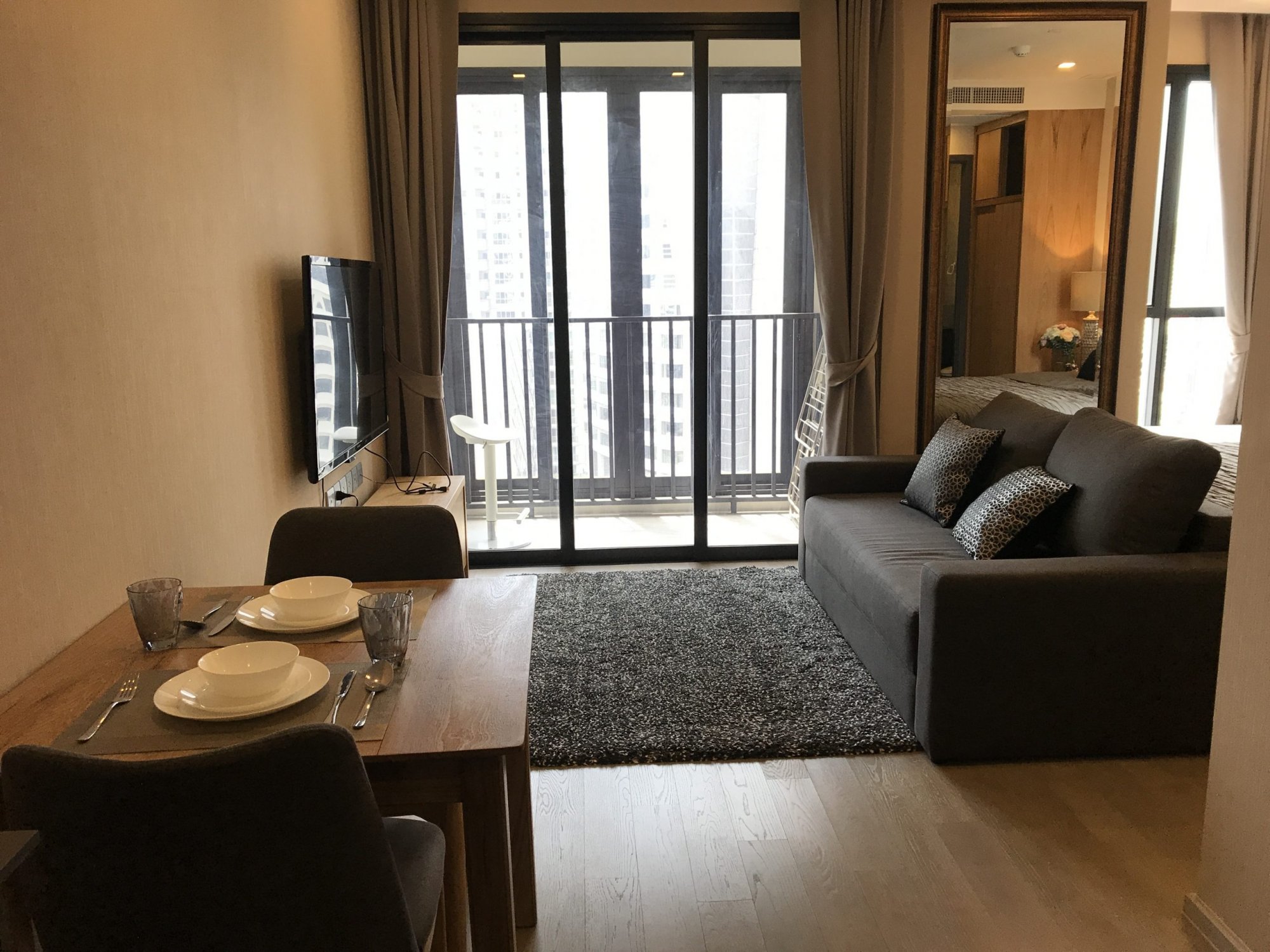 For rent at ASHTON ASOKE 1 Bedroom 1 Bathroom 36,000THB/month Fully furnished PROP000381