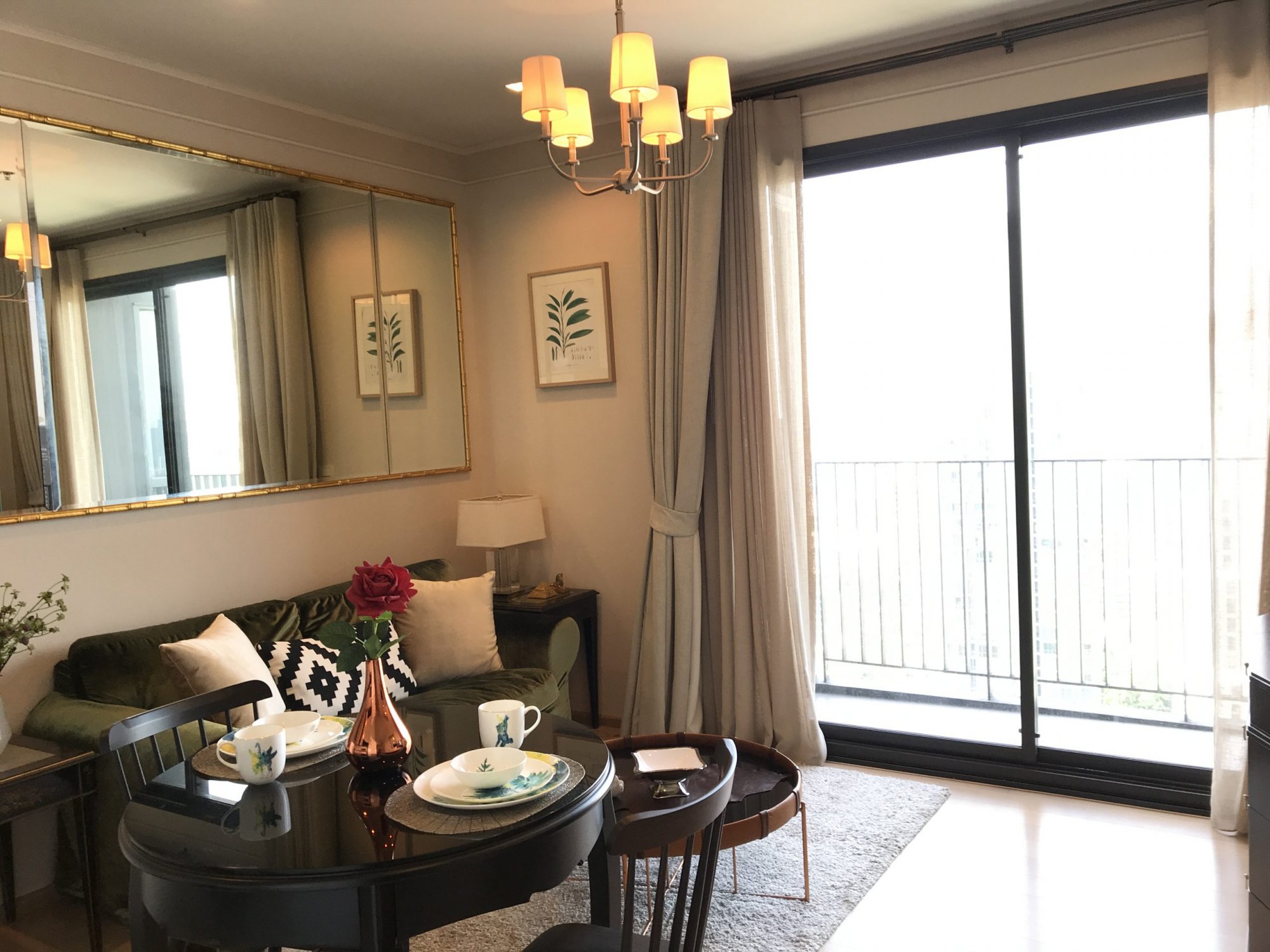 For rent at HQ Thonglor 1 Bedroom 1 Bathroom 45,000THB/month Fully furnished PROP000395