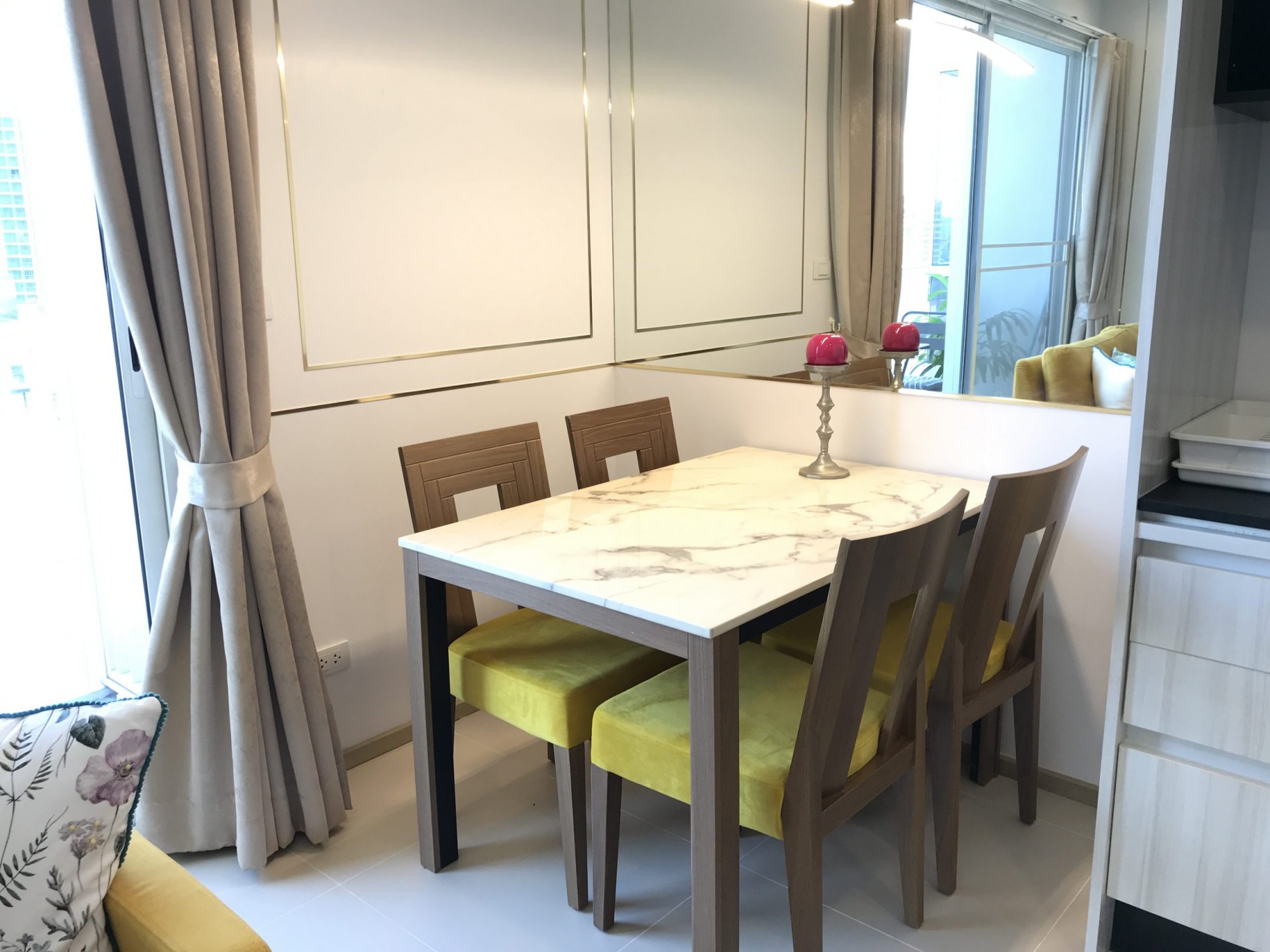 ปล่อยเช่า! HQ Thonglor ในราคาเพียง 38,000บาท/เดือน 1 ห้องนอน 1 ห้องนอน 43.5ตรม ห้องใหญ่อยู่สบาย ใกล้ BTS Thonglor เฟอร์เจอร์ครบพร้อมเข้าอยู่ PROP000399
