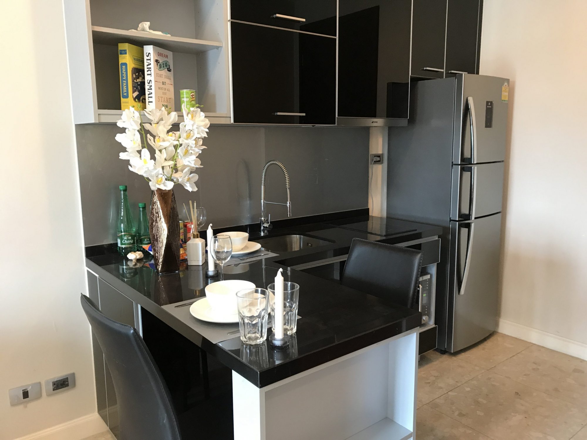 ** Hot Deal! ** The Crest Sukhumvit 34 ปล่อยเช่า ราคาพิเศษเพียง 22,000บาท/เดือน 1 ห้องนอน 1 ห้องน้ำ 35ตรม. ใกล้ BTS ทองหล่อ เฟอร์นิเจอร์ครบพร้อมเข้าอยู่ PROP000425