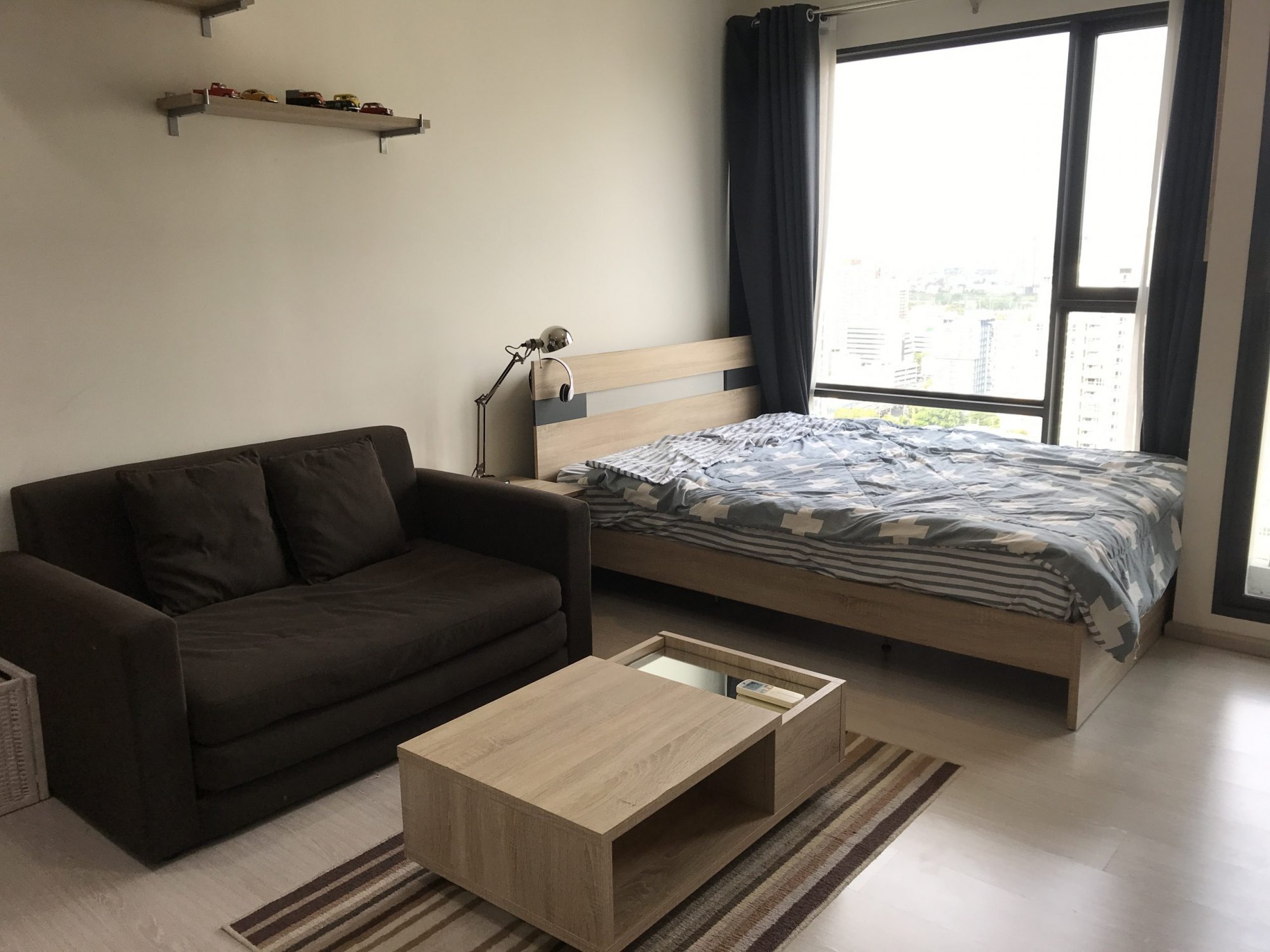 For rent at Rhythm Asoke Type Studio size 23Sq.m 14,000THB/month Fully furnished PROP000452