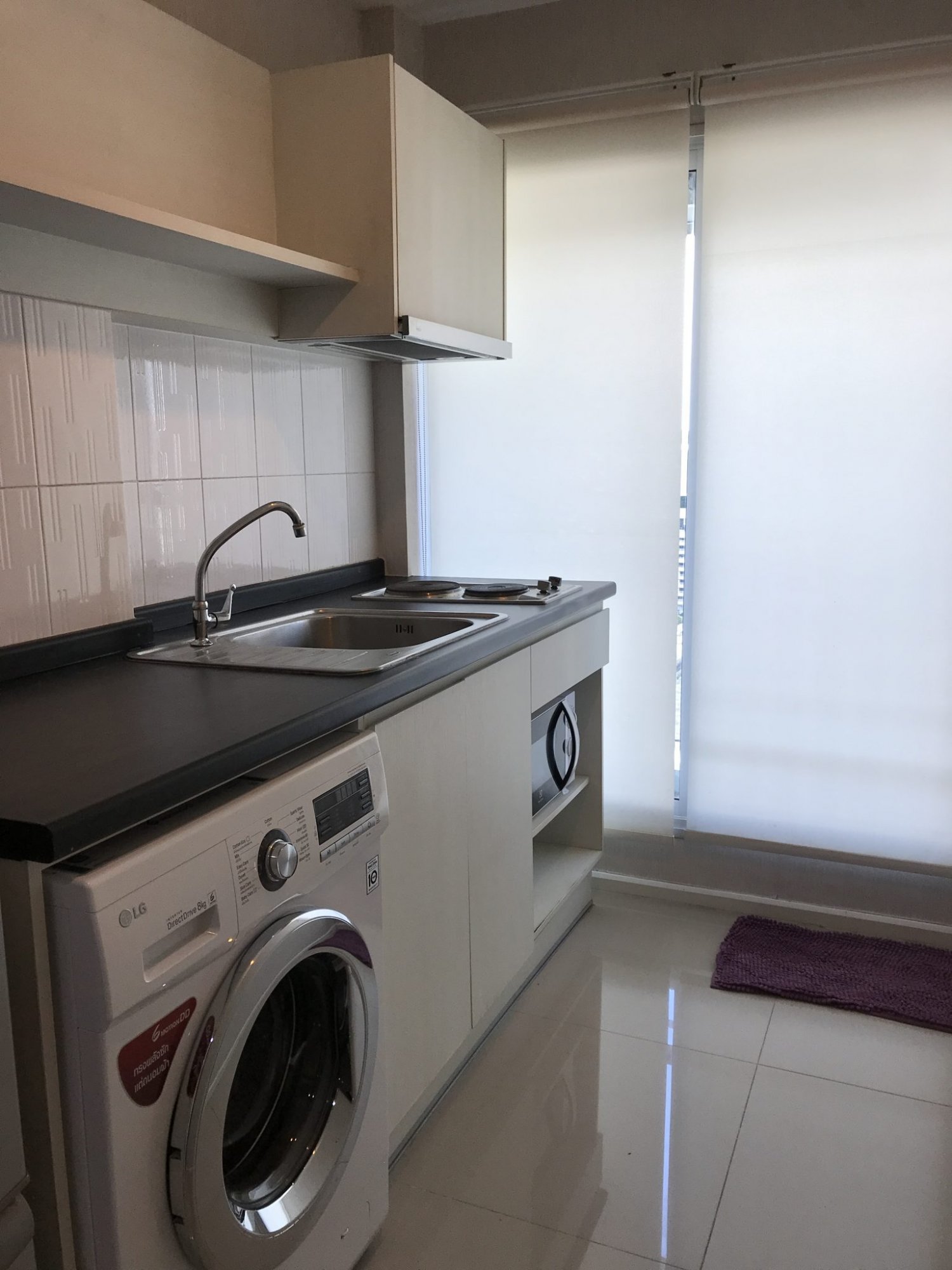ปล่อยเช่า! Aspire Rama 9 ในราคาเพียง 16,000บาท/เดือน 1 ห้องนอน 1 ห้องน้ำ 39.67ตรม. ใกล้ MRT พระราม 9 เฟอร์นิเจอร์ครบพร้อมเข้าอยู่ PROP000514