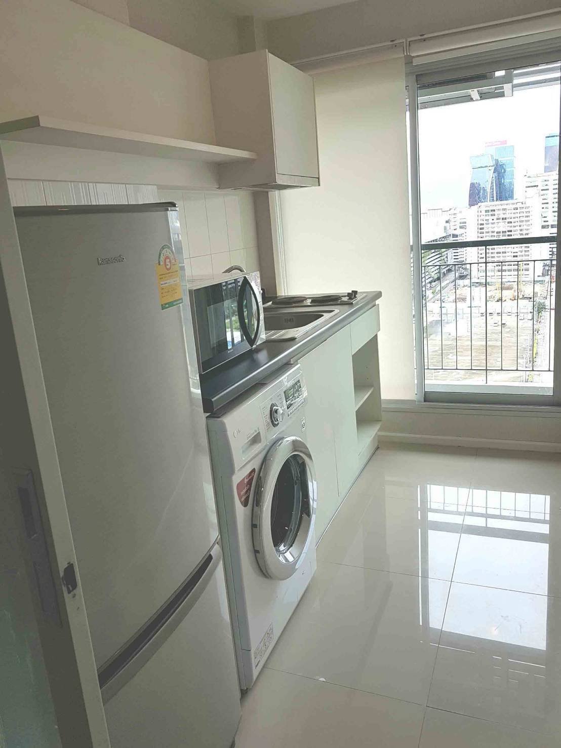 ปล่อยเช่า! Aspire Rama 9 ในราคาเพียง 16,000บาท/เดือน 1 ห้องนอน 1 ห้องน้ำ 39.67ตรม. ใกล้ MRT พระราม 9 เฟอร์นิเจอร์ครบพร้อมเข้าอยู่ PROP000514