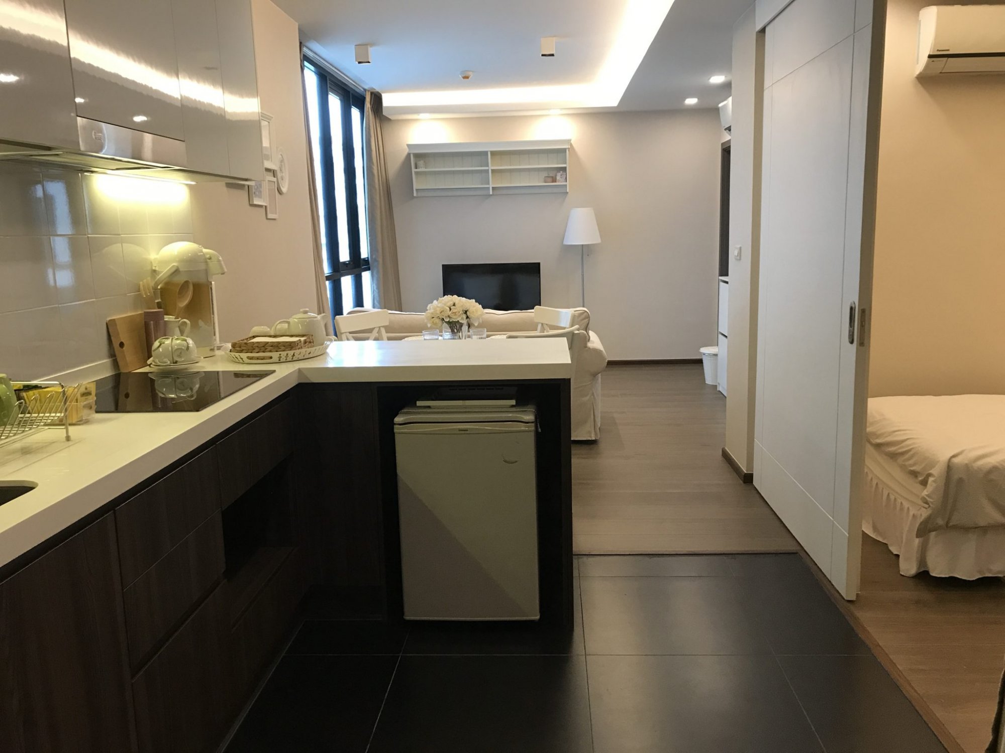 For rent at The Remarkable Soonvijai 2 2 Bedroom 2 Bathroom 25,000THB/month Fully furnished PROP000520