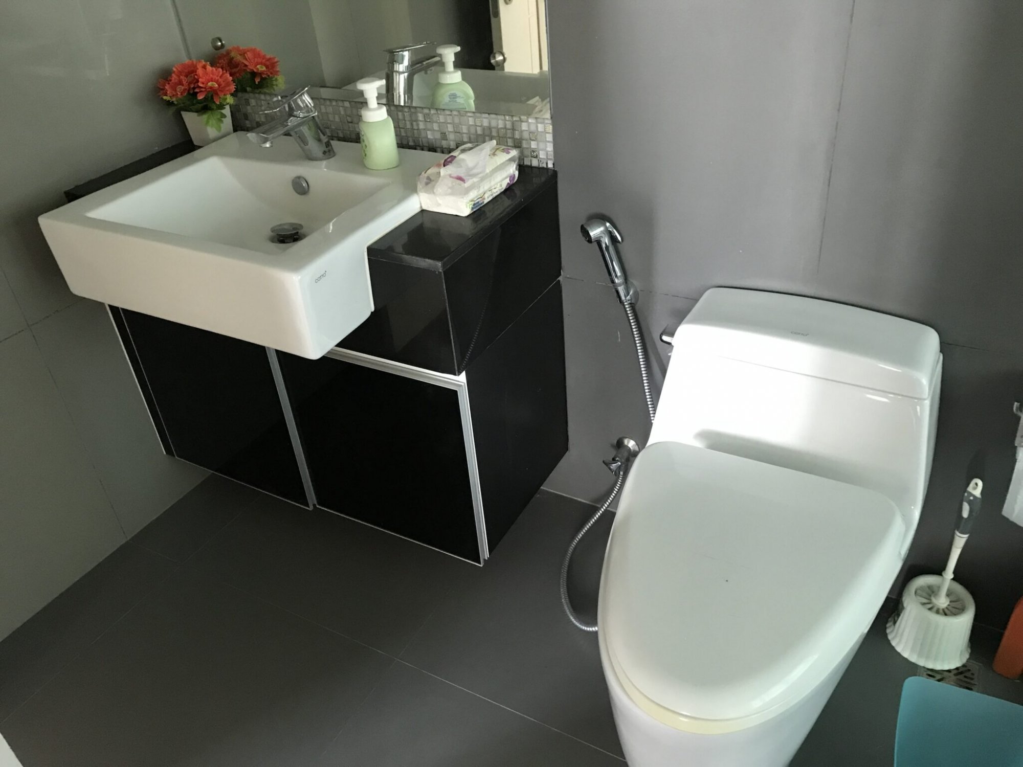 เดอะเครสท์ สุขุมวิท 34 ติด BTS ทองหล่อ 1BR 54 ตรม. ห้องใหญ่ 30,000/m