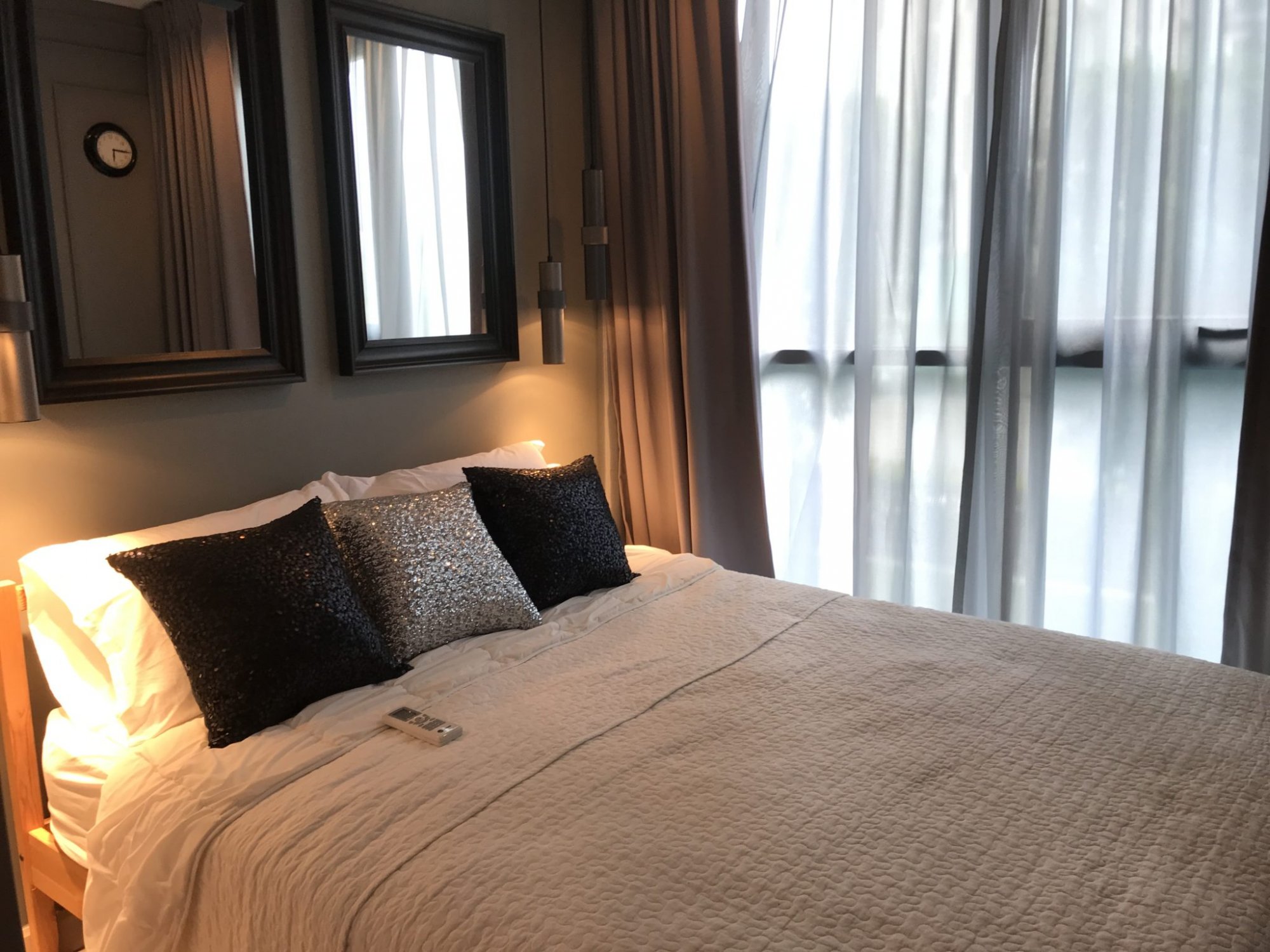 For rent at Ideo Mobi Sukhumvit 81 Type Duplex 2 Bedroom 2 Bathroom 45,000THB/month Fully furnished