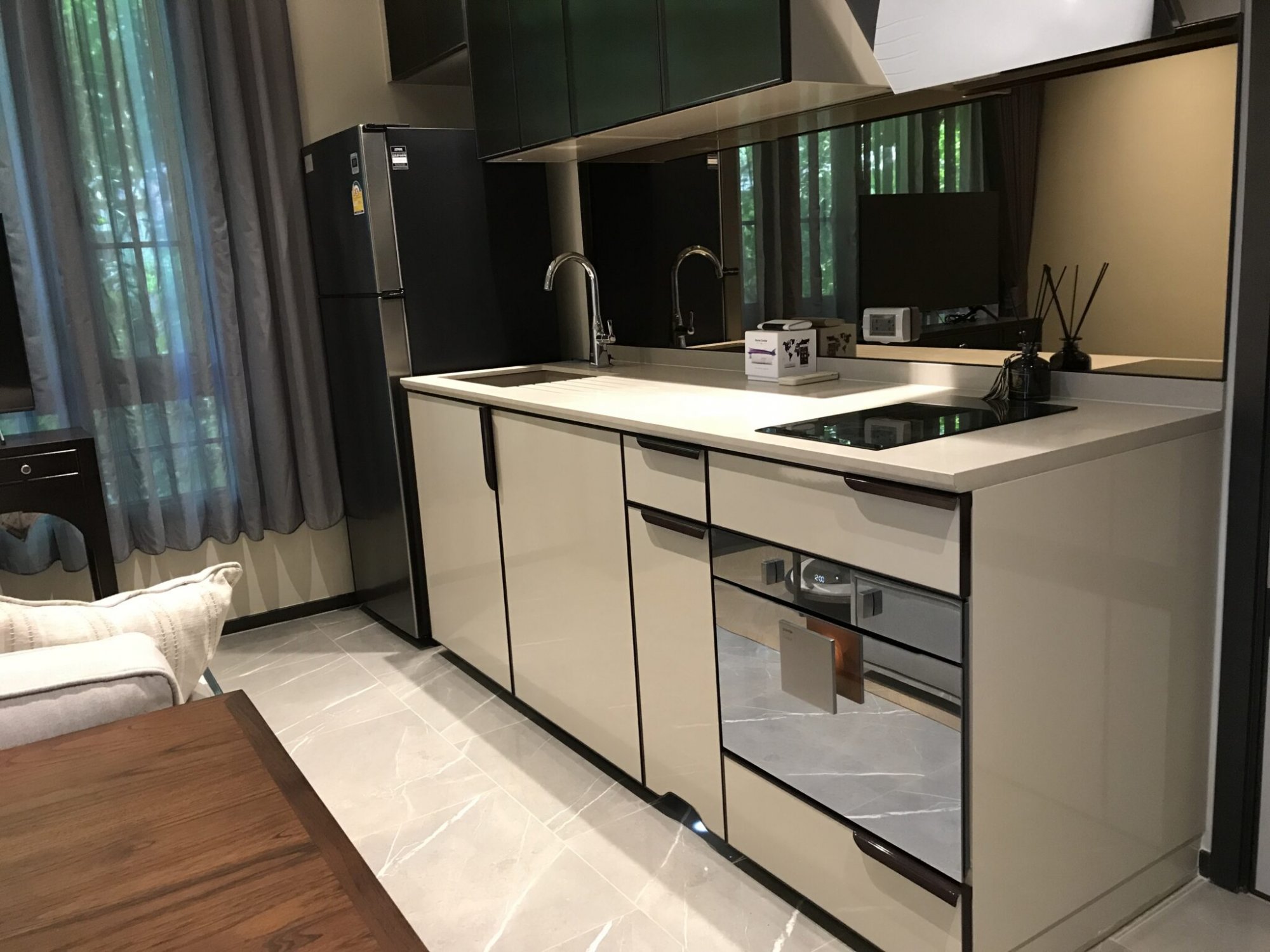 ปล่อยเช่า! The Reserve Sukhumvit 61 ในราคาเพียง 50,000บาท/เดือน 2 ห้องนอน 1 ห้องน้ำ 47.45ตรม. ใกล้ BTS พร้อมพงษ์ เฟอร์นิเจอร์ครบพร้อมเข้าอยู่ PROP000649