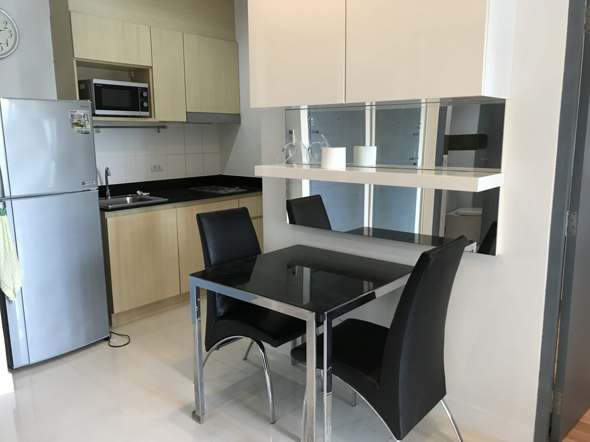 ปล่อยเช่า Ideo Verve ในราคาเพียง 25,000บาท/เดือน 2 ห้องนอน 2 ห้องน้ำ 57ตรม. ใกล้ BTS อ่อนนุช เฟอร์นิเจอร์ครบพร้อมเข้าอยู่ (ราคาต่อรองได้) PROP000678