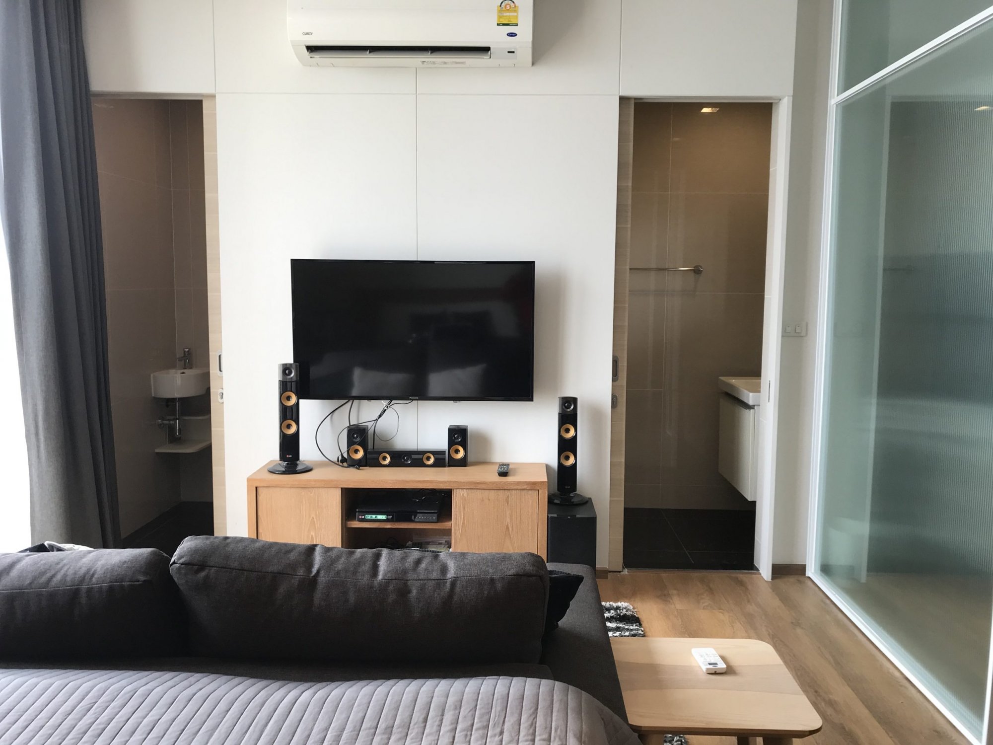PARK 24 ให้เช่า! ในราคาเพียง 40,000บาท/เดือน 1 ห้องนอน 1 ห้องน้ำ 38ตรม. ห้องใหญ่อยู่สบาย ชั้นสูง++ วิวสวย ใกล้ BTS พร้อมพงษ์ เฟอร์นิเจอร์ครบพร้อมเข้าอยู่ (P-00687)