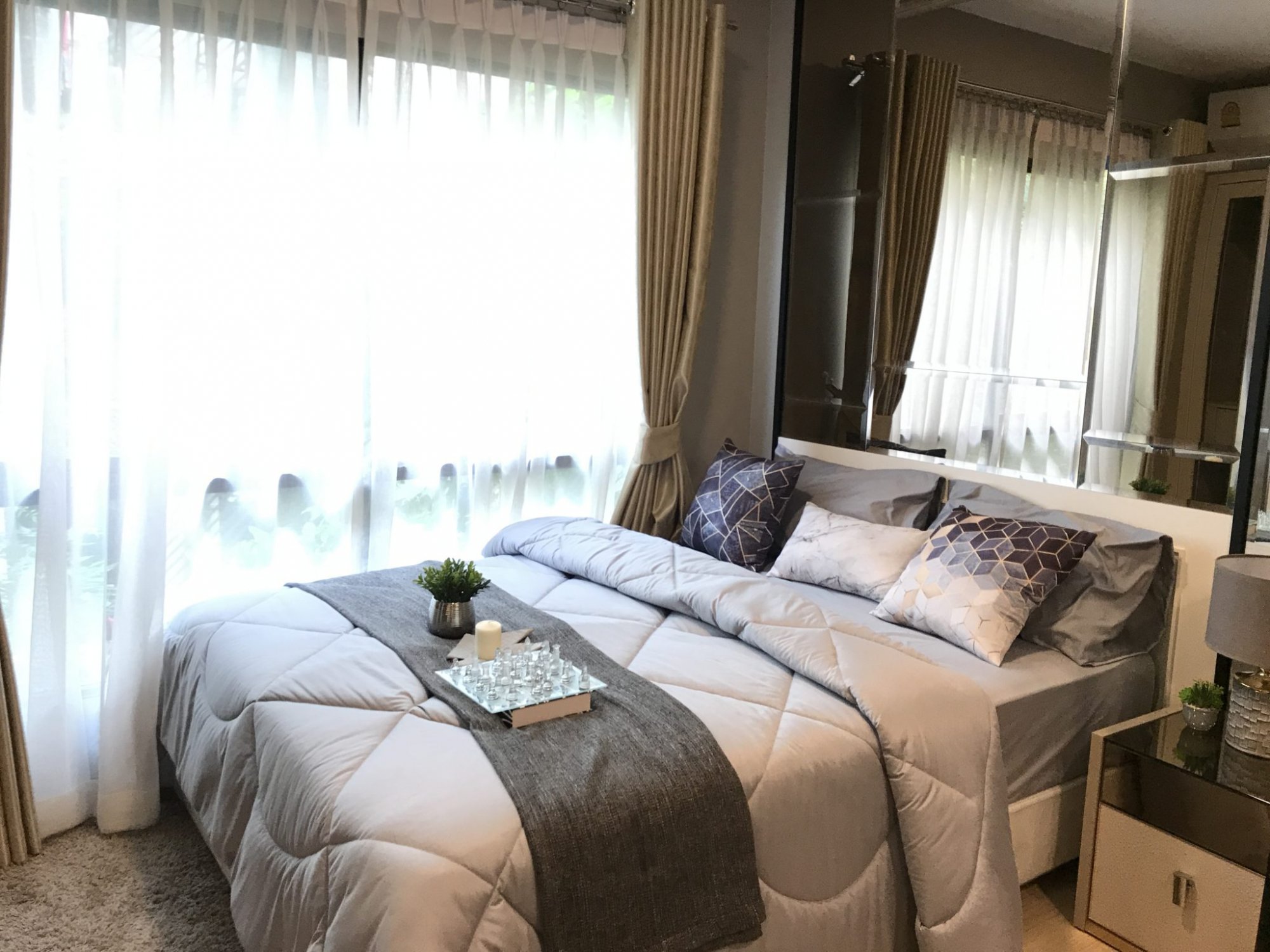 For sale at Lesto Sukhumvit 113 2.08 - 2.23M Type 1 Bedroom Size 26.62Sq.m PROP000702