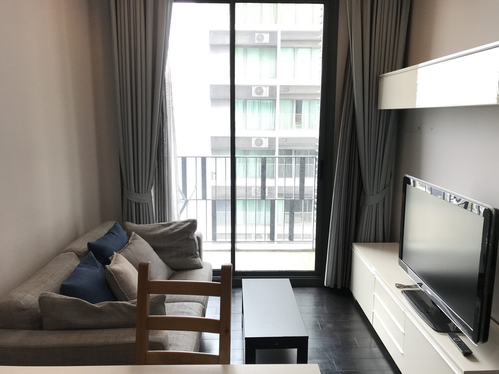 Keyne By Sansiri ให้เช่า! ในราคาเพียง 23,000บาท/เดือน 1 ห้องนอน 1 ห้องน้ำ 34ตรม. ชั้นสูง++ วิวสวย ใกล้ BTS ทองหล่อ เฟอร์นิเจอร์ครบพร้อมเข้าอยู่ (P-00724)