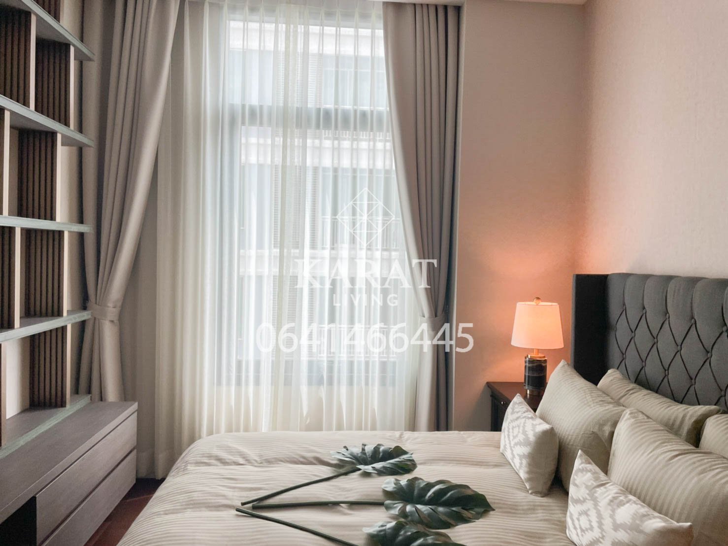 THE DIPLOMAT 39 for rent Beautiful decor 50,000 THB 54 sqm FL.21 fully furnished K.Bee 064146-6445 (R679)