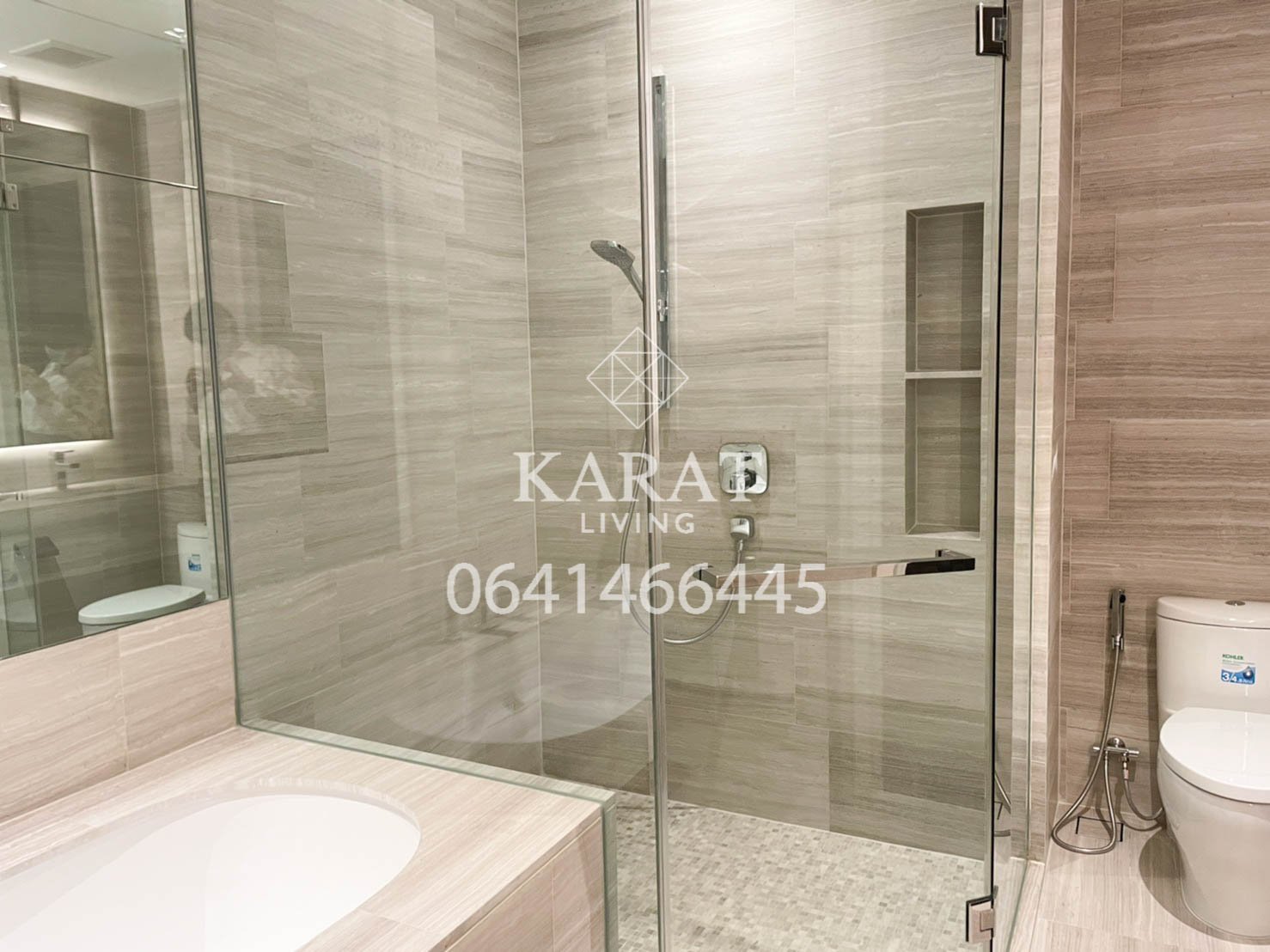 ให้เช่า ดิโพลแมท 39 ห้องสวยมาก 54 ตร.ม 50,000 ชั้น 21 คุณบี 064-146-6445 (R679)