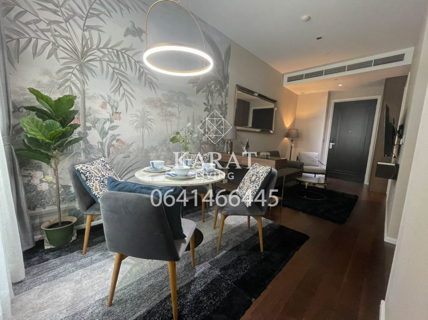 ให้เช่า ดิโพลแมท 39 ห้องสวยที่สุดในโครงการ 54 ตร.ม 50,000 ชั้น 23 คุณบี 064-146-6445 (R5624)