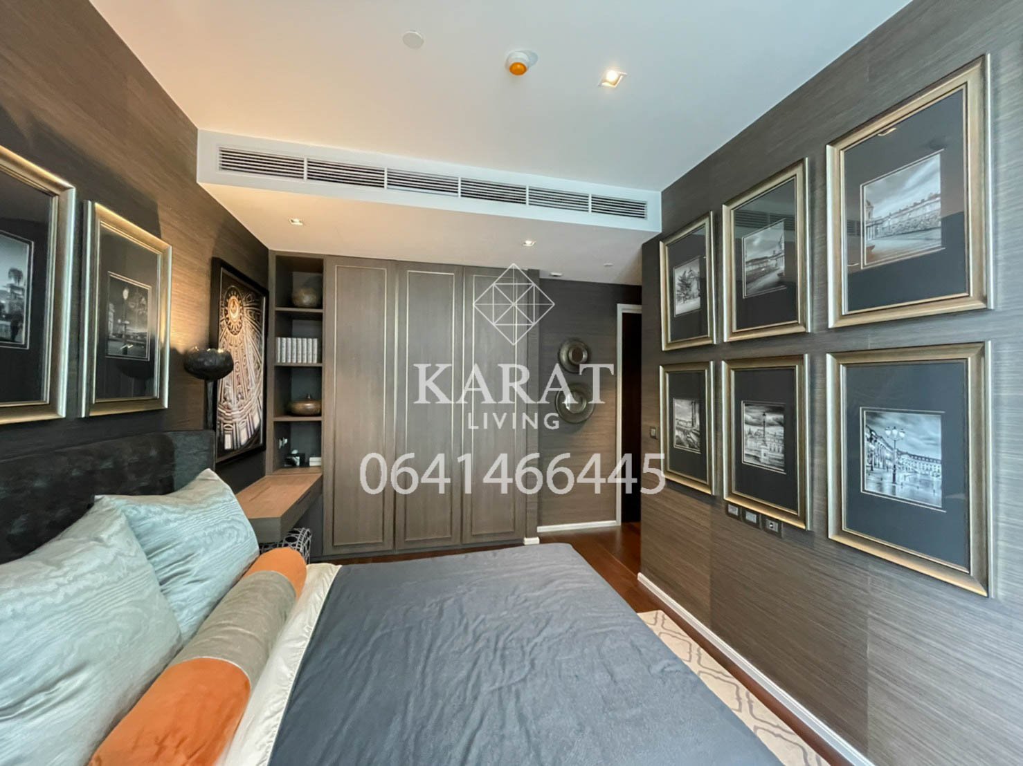 THE DIPLOMAT 39 for rent best of project beautiful decor 50,000 THB 54 sqm FL.23 fully furnished K.Bee 064146-6445 (R5652)