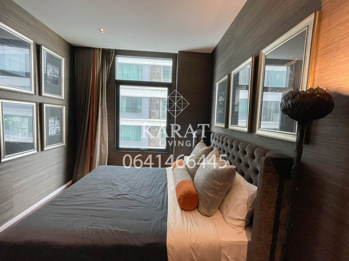 THE DIPLOMAT 39 for rent best of project beautiful decor 50,000 THB 54 sqm FL.23 fully furnished K.Bee 064146-6445 (R5652)