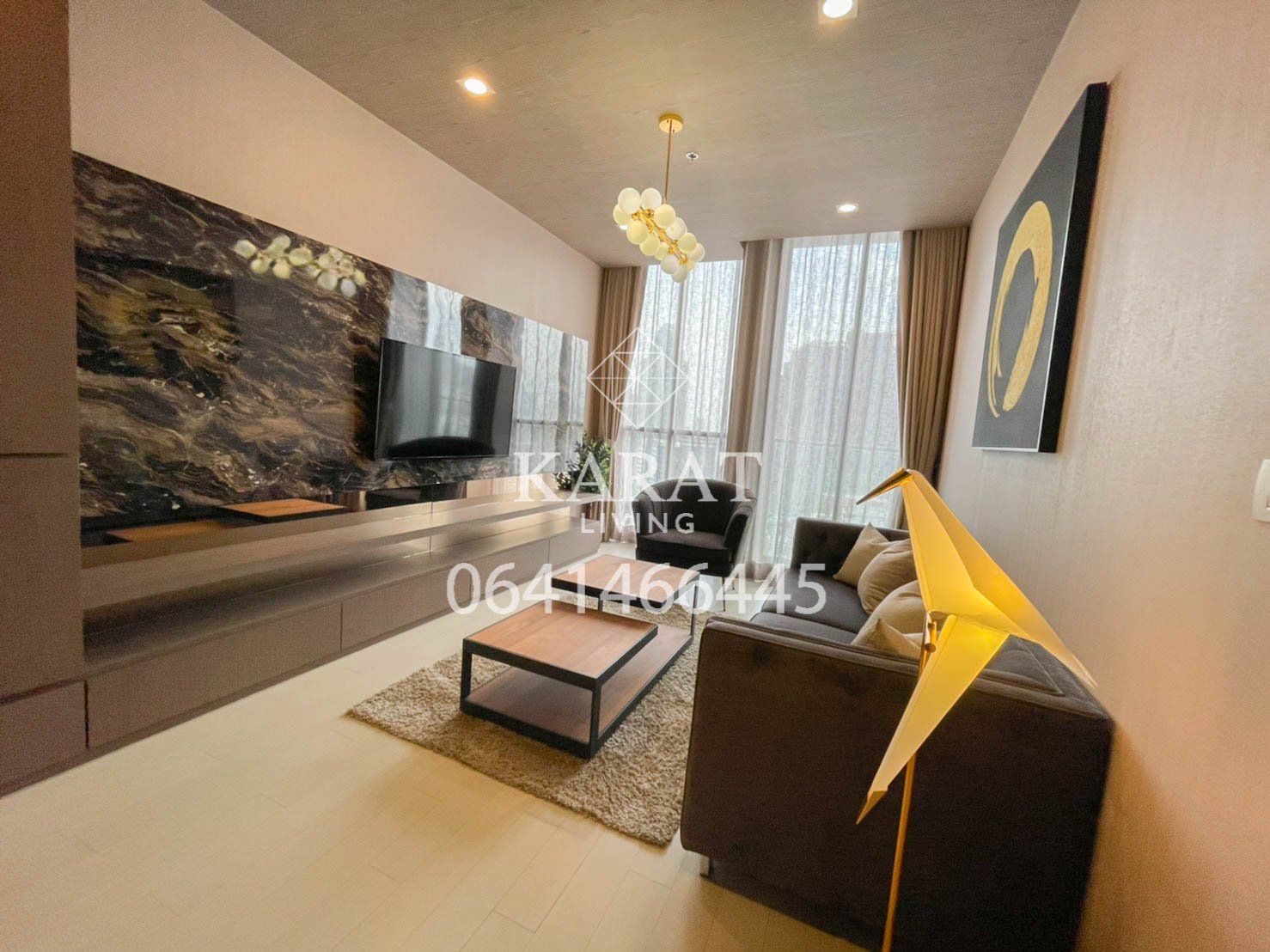 ให้เช่า โนเบิล เพลินจิต สวยที่สุดในโครงการ 1 ห้องนอน 1 ห้องน้ำ 58 ตร.ม 50,000 ชั้น 18 ตึก B คุณบี 064-146-6445 (R5650)