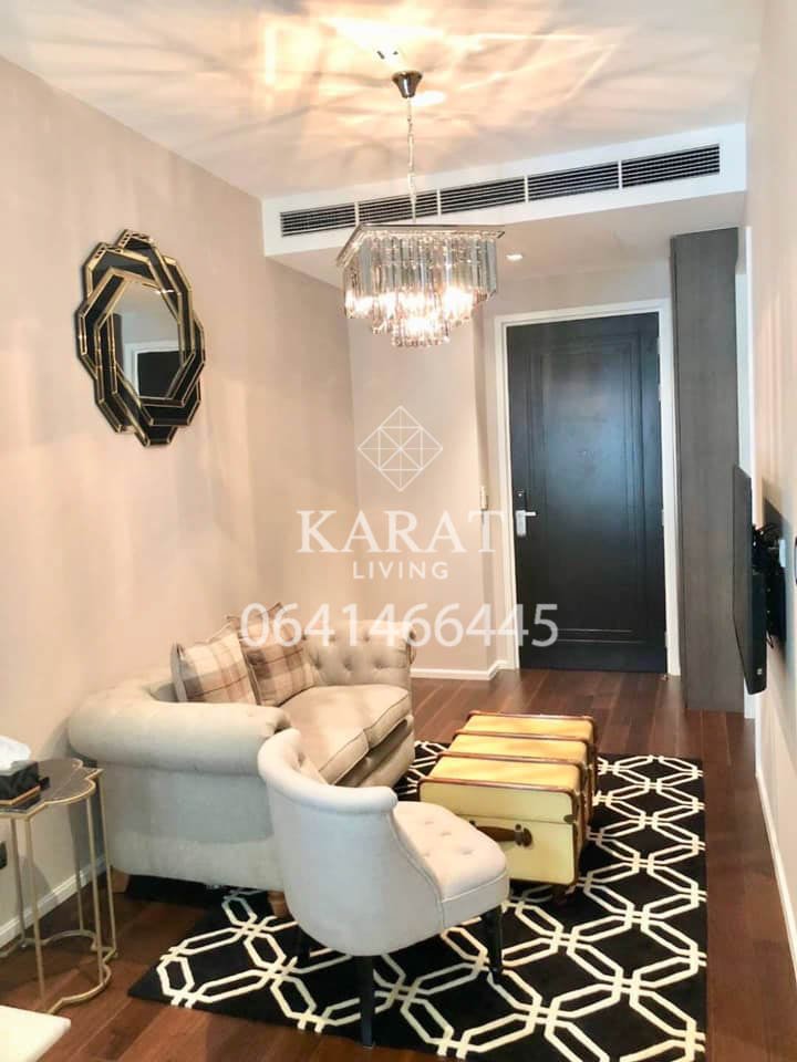 THE DIPLOMAT 39 for rent 1 bed 1 bath.54 sq.m fully furnished 50,000 THB FL.15 K.Bee 064146-6445 (R5655)